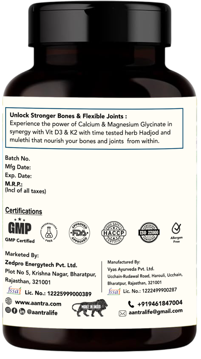 Bone & Joint Support Herbal Capsules