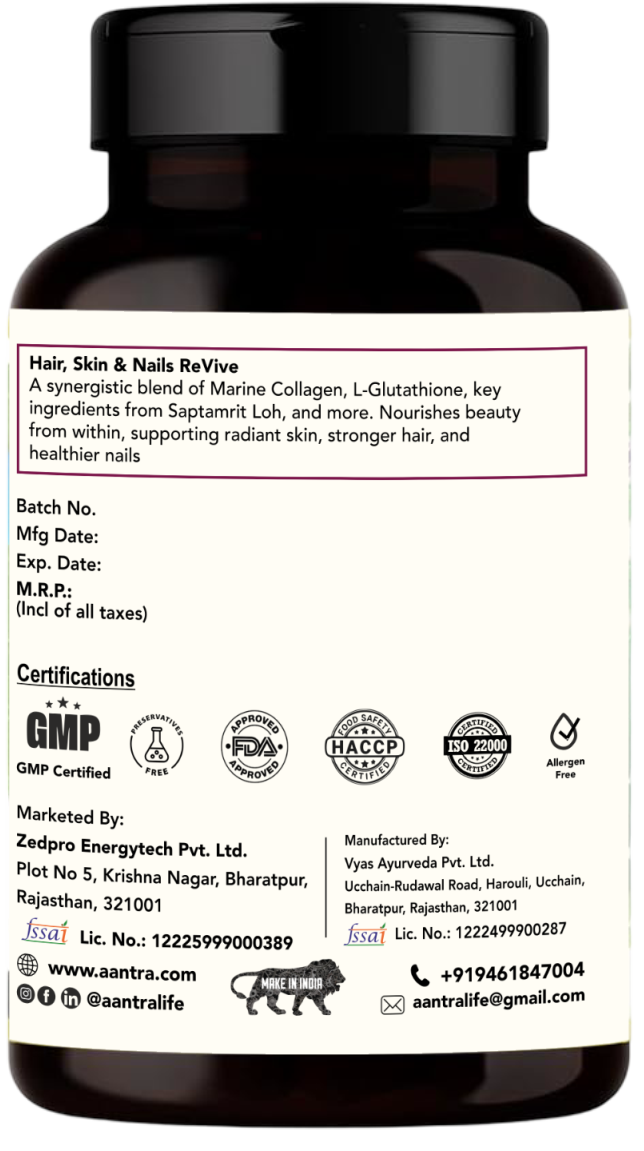 Aantra ReVive – Hair, Skin, Nails